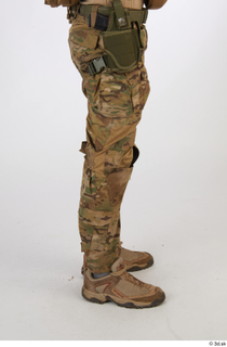 Waylon Crosby Army Pose A details of uniform leg lower…